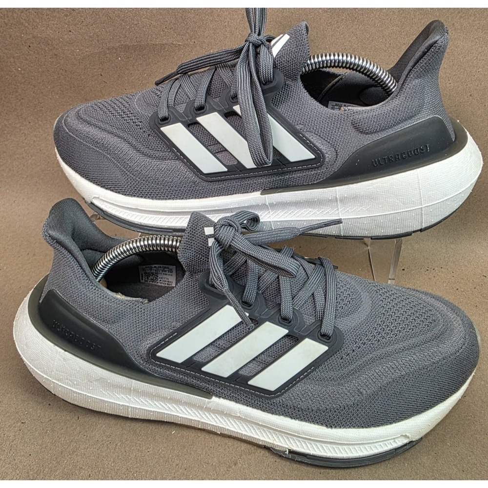 Adidas (Sz 7.5)Ultraboost Shoes Mens Gray Mesh Running Low Top Sneakers IE1770